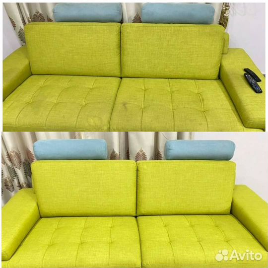 Химчистка мебели дивана матраса ковролина