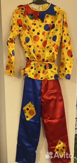 Костюм Петрушки детский, 146 см