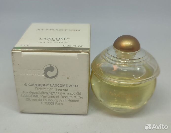 Парфюмерная вода lancome attraction