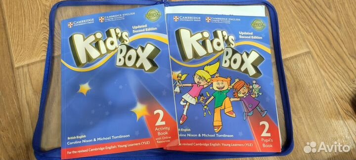 Kids box 2 учебник и тетрадь