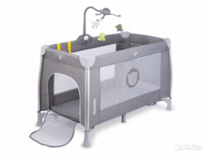 Детская кроватка манеж Lionelo складная