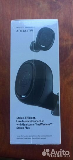 Наушники Audio-Technica ATH-CK3TW