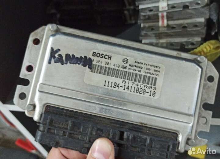 Оригинальный эбу Bosch Калина 1