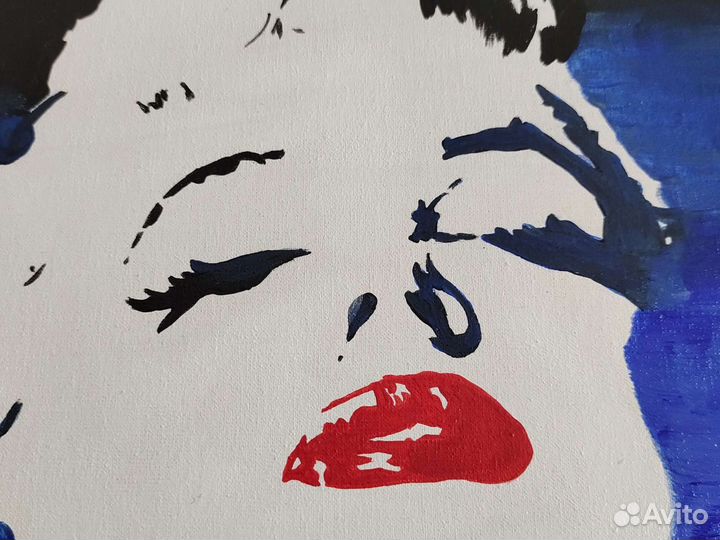 Картина акрилом на холсте