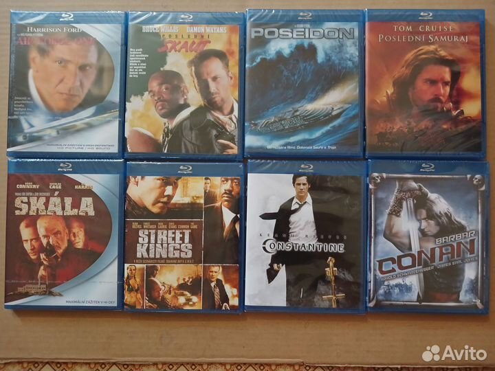 Лицензионные BLU RAY диски