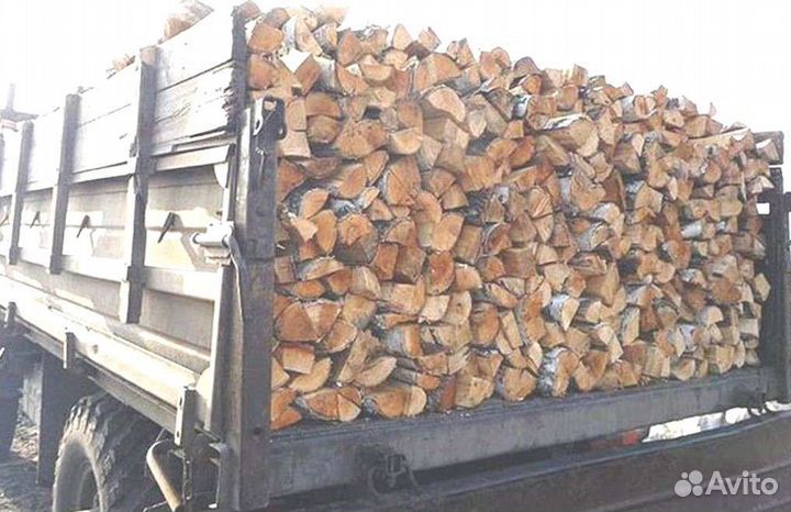 Дрова березовые. Колотые
