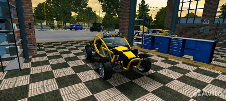 Машины в кар паркинг