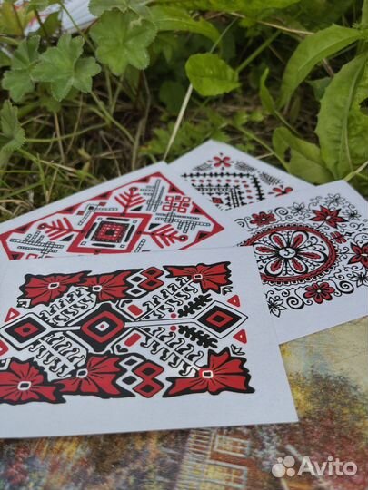 Метафорические карты, сувенир из Карелии