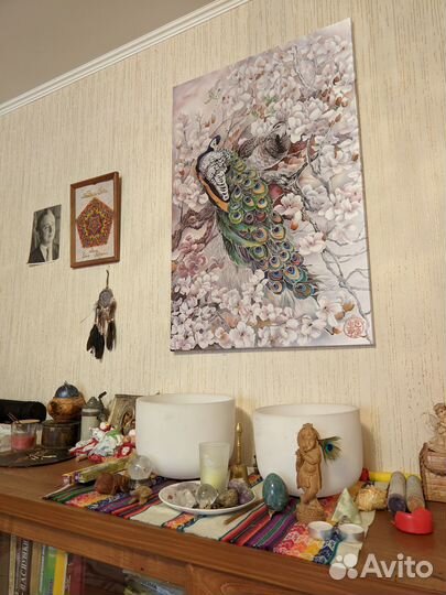 Картина на шёлке 