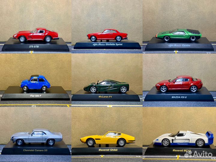 Kyosho 1/64 Часть 1