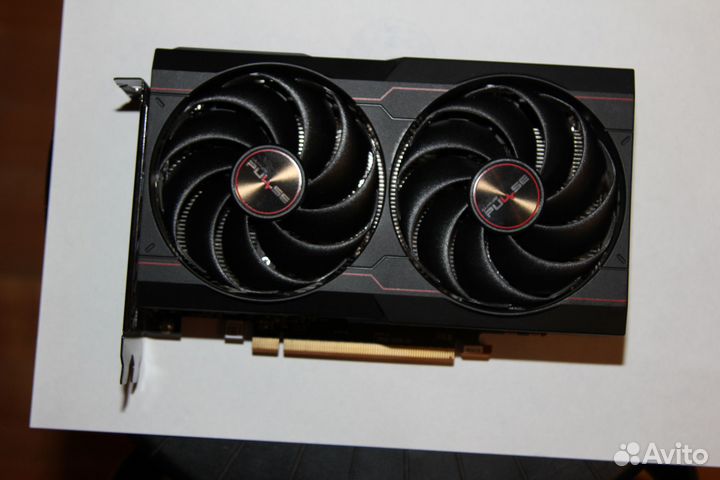 Видеокарта sapphire pulse AMD radeon X060 8G gddr6