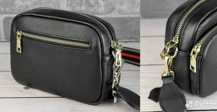 Сумка женская через плечо натуральная кожа