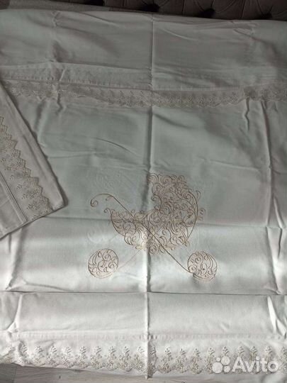 Комплект постельного белья в детскую кроватку