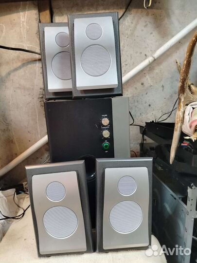 Мощная акустика Sven 5.1