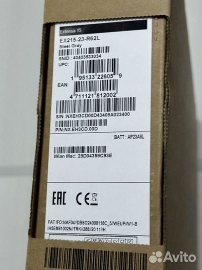 Ноутбук Acer 15 Ryzen 3-7320U/16/512