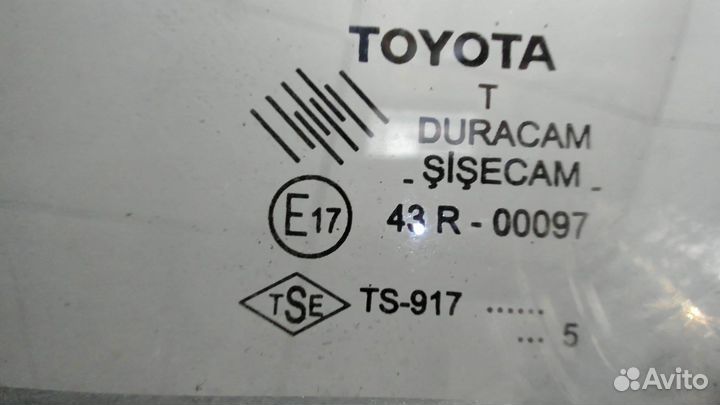 Стекло кузовное боковое Toyota Corolla Verso, 2005