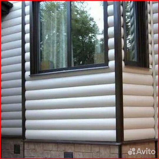 Фасад дома из сайдинга