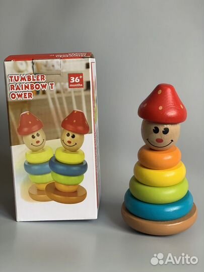 Деревянная пирамидка