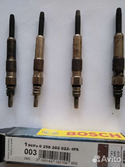 Свечи накаливания bosch (оригинальные)