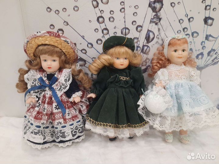 Куклы фарфоровые коллекционные