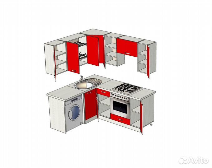 Кухня угловая