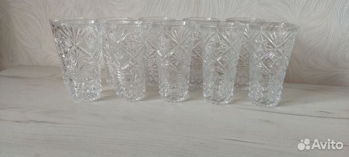 Хрустальные стаканы