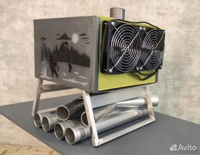 Теплообменник для зимней рыбалки