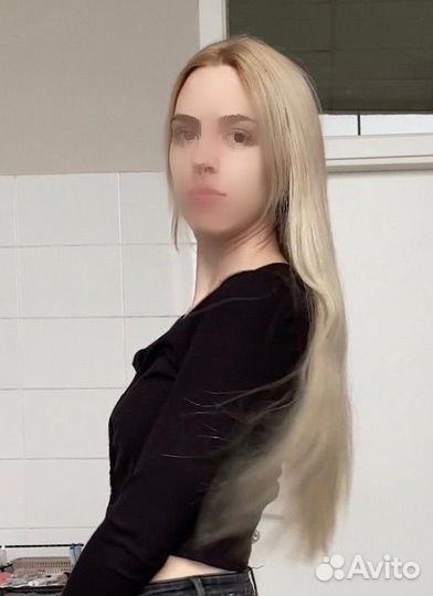 Волосы для наращивания славянка блонд