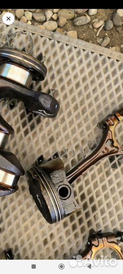 2NZ-FE 1.3 toyota поршень с шатуном