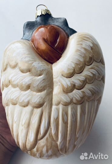 Царевна лебедь стеклянное украшение