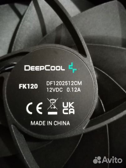 Вентилятор deepcool fk120
