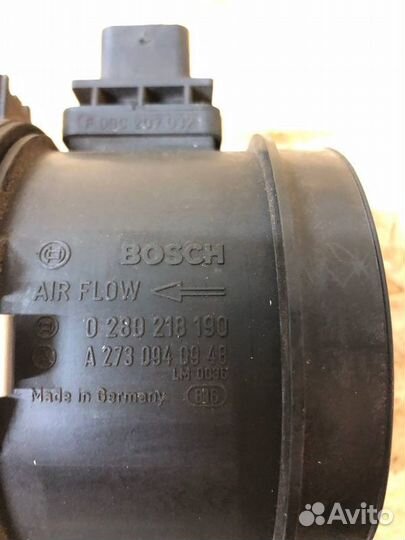 Датчик массового расхода воздуха Mercedes E W211