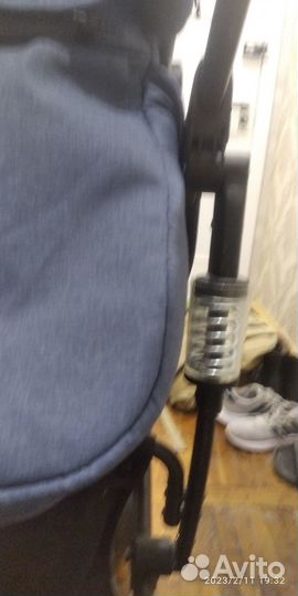 Коляска люлька для новорожденных 2 в 1 Indigo