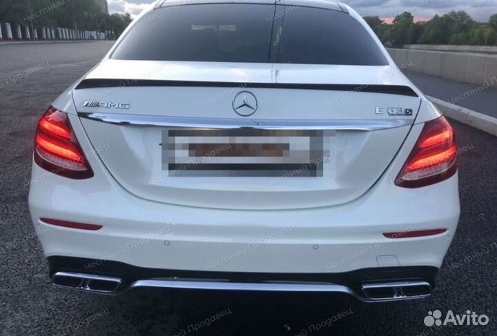 Спойлер на Mercedes W213