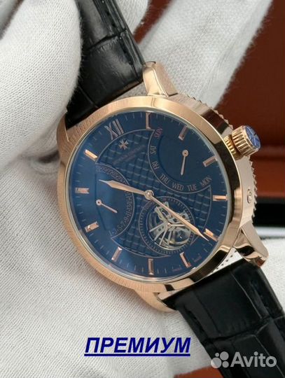 Часы Vacheron Constantin стильные мужские часы