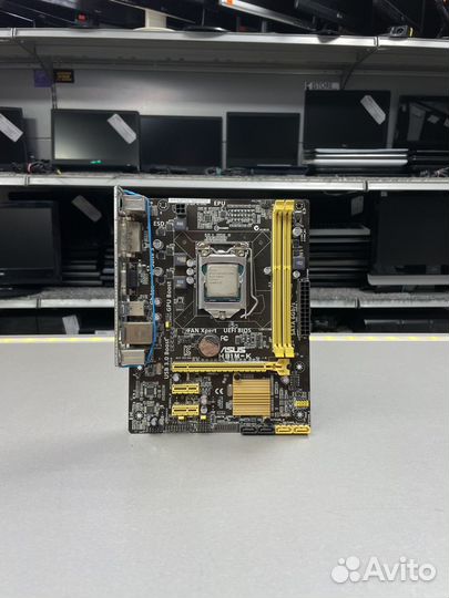Материнская плата asus H81M-K LGA1150