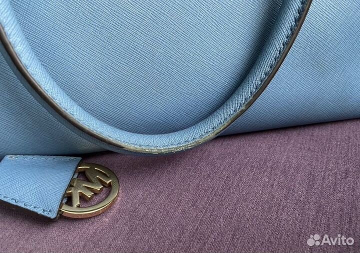 Сумка michael kors голубая