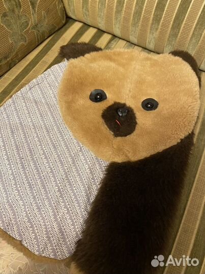 Мишка винтажный детский коврик