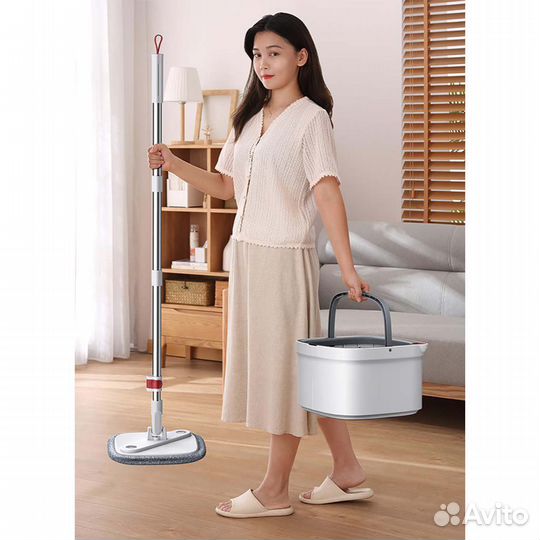 Швабра отжимная с ведром Xiaomi Six