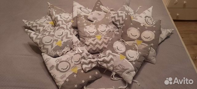 Бортики в детскую кроватку