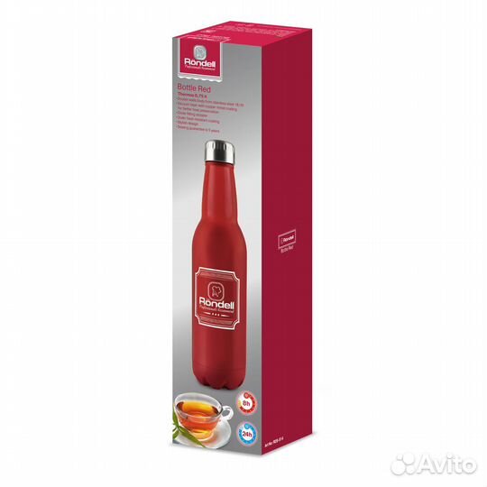Термос Rondell Bottle Red RDS-914, 0,75 л