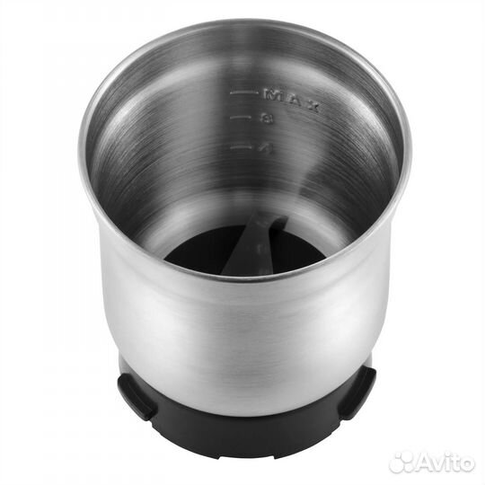 Кофемолка Kitfort кт-1329, 200Вт, серебристый