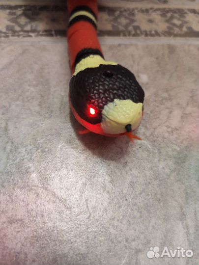 Интерактивная змея - игрушка для кошки/кота