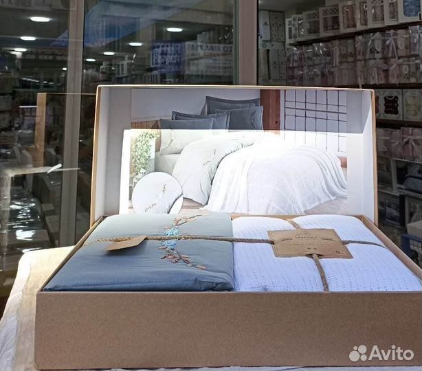 Постельное белье хлопок Турция размер Евро