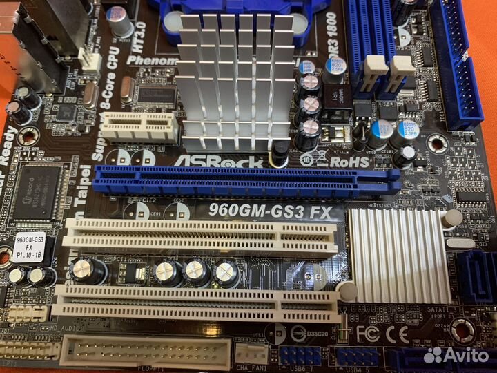 Материнская плата Asrock 960M-Gs3 Fx на Am3+