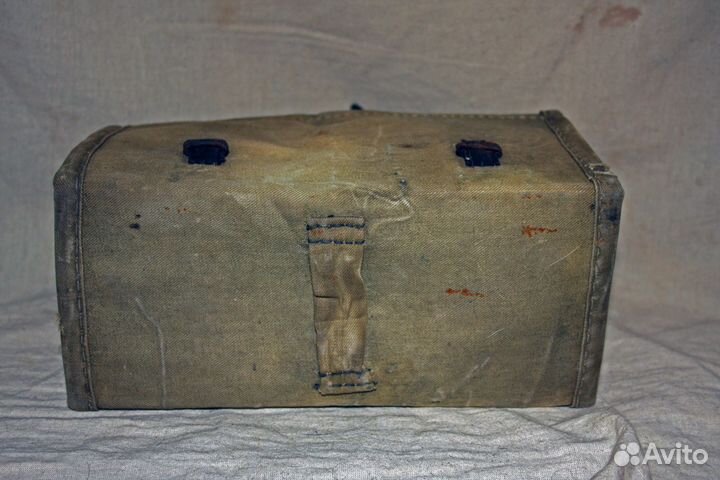 Старая военная сумка санразведка химразведка связь