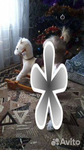 Детская лошадка качалка