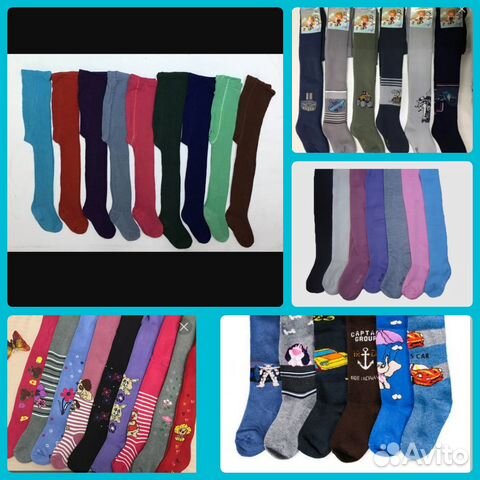 Махровые колготки