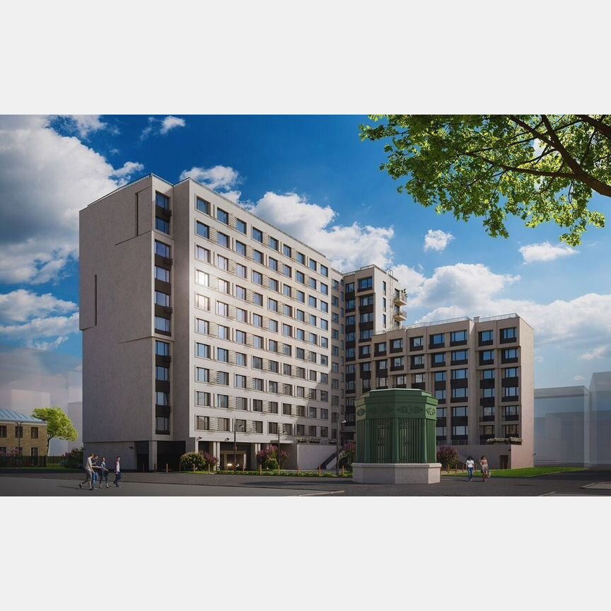 2-к. квартира, 65,3 м², 8/11 эт.