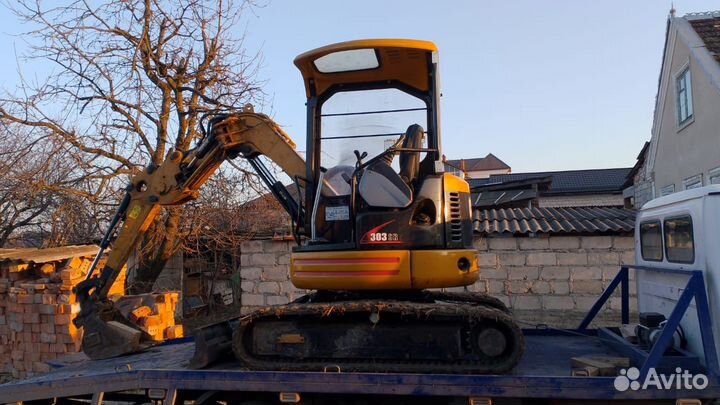 Услуги миниэкскаватора